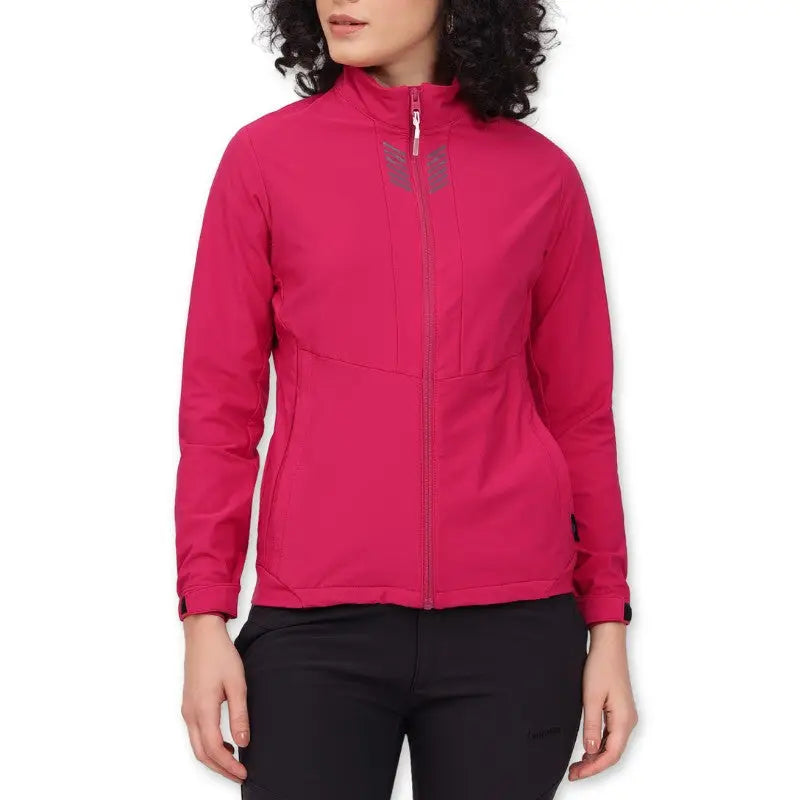 Lammer Women’s Four Way Nylon Jacket - Dark Pink / S