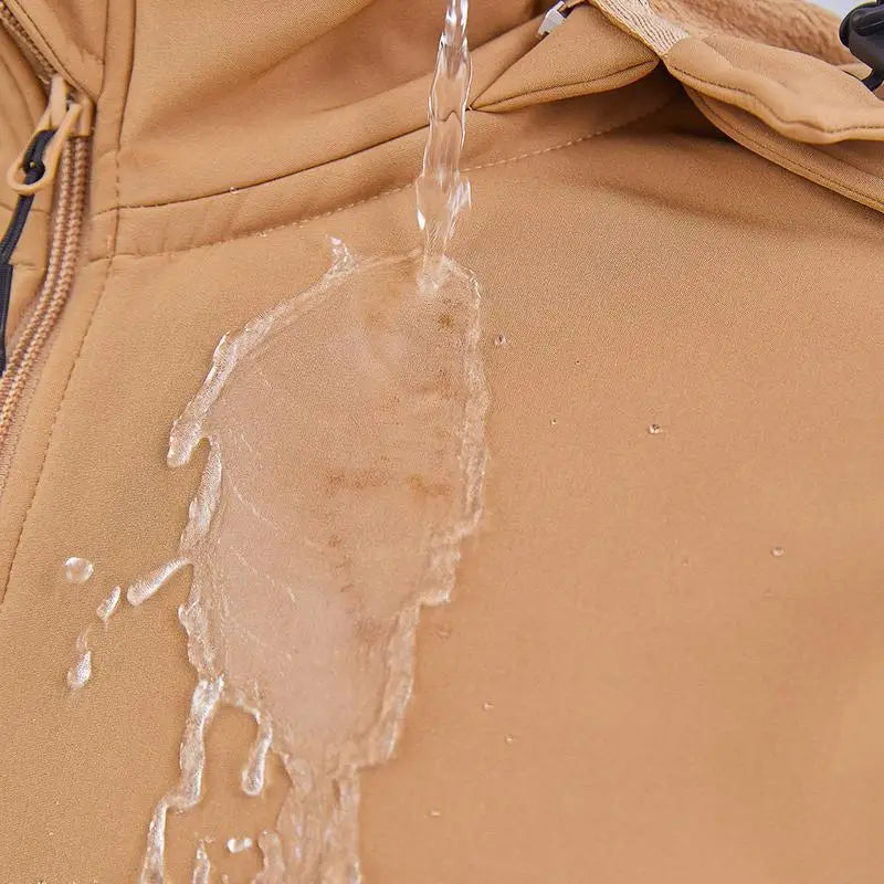 MountMiller Men’s 12 Zip Softshell Wind Proof Lycra Jacket - Jacket
