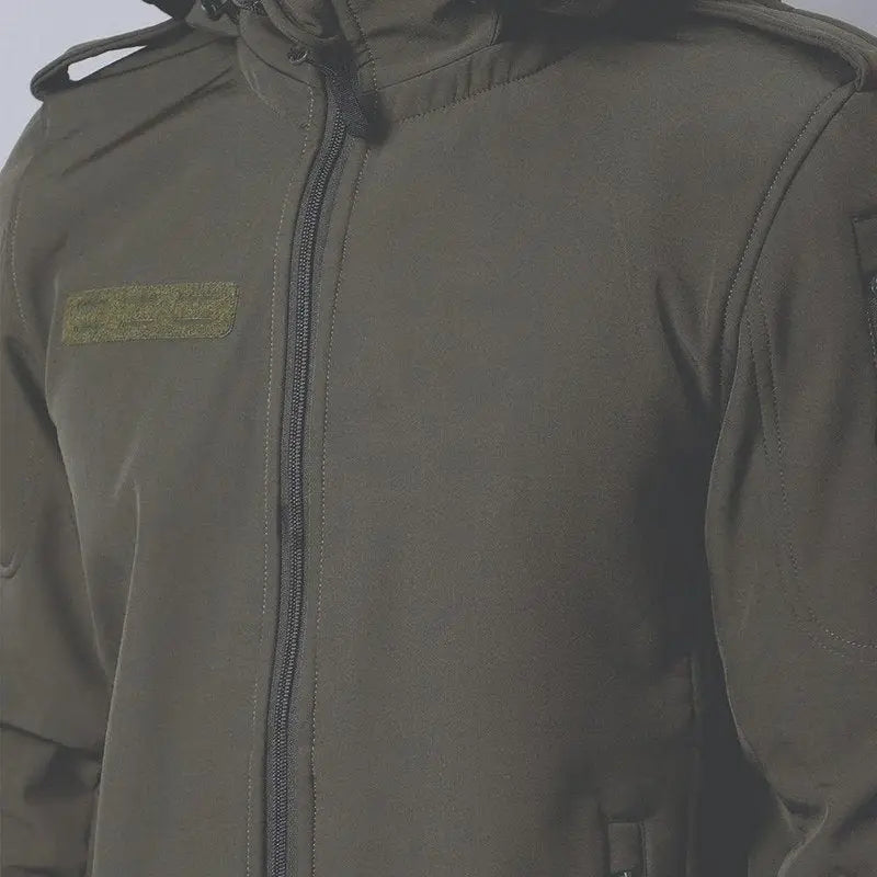 MountMiller Men’s 12 Zip Softshell Wind Proof Lycra Jacket - Jacket