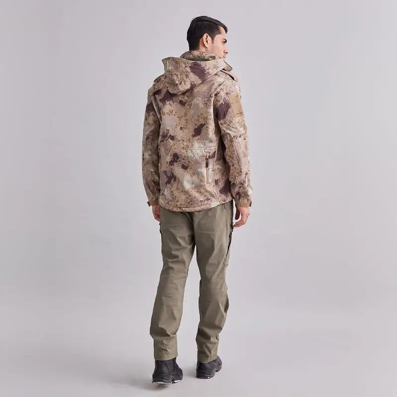 MountMiller Men’s 12 Zip Softshell Wind Proof Lycra Jacket - Jacket