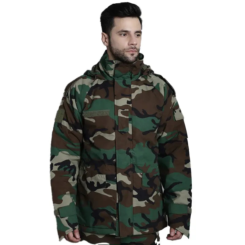 MountMiller Men’s 5 Degree WR Tactical Jacket - Woodland / S - Jacket