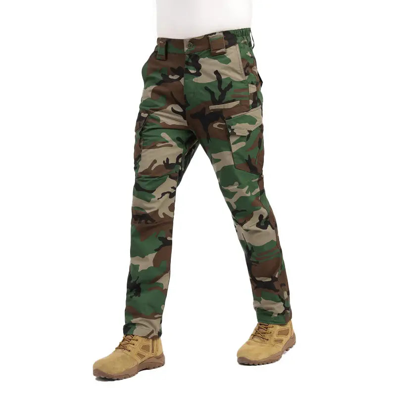 MountMiller Men’s Achiever Tactical Pant - WOODLAND / 28 - Cargos and Pants