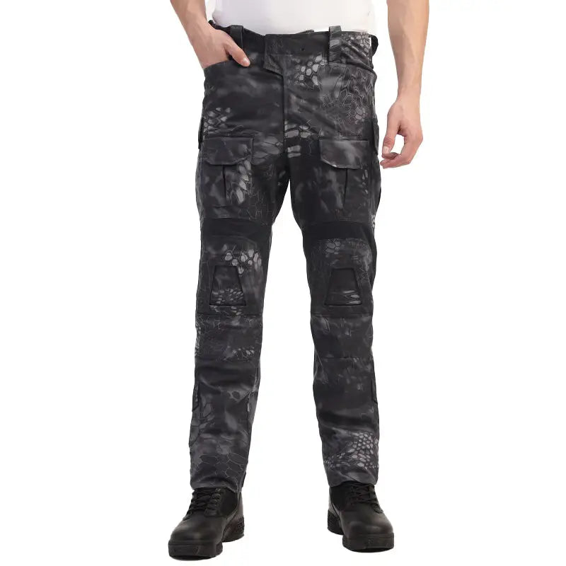 MountMiller Men’s Advanced Ripstop Tactical Pant - BLACKPYTHON / 28 - Cargos and Pants