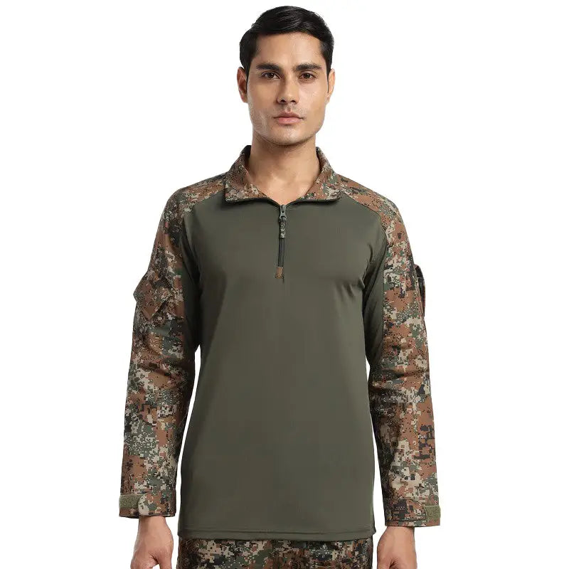 MountMiller Men’s Full Sleeve Tactical T-Shirt - SUPERDIGITAL / S - T-shirt