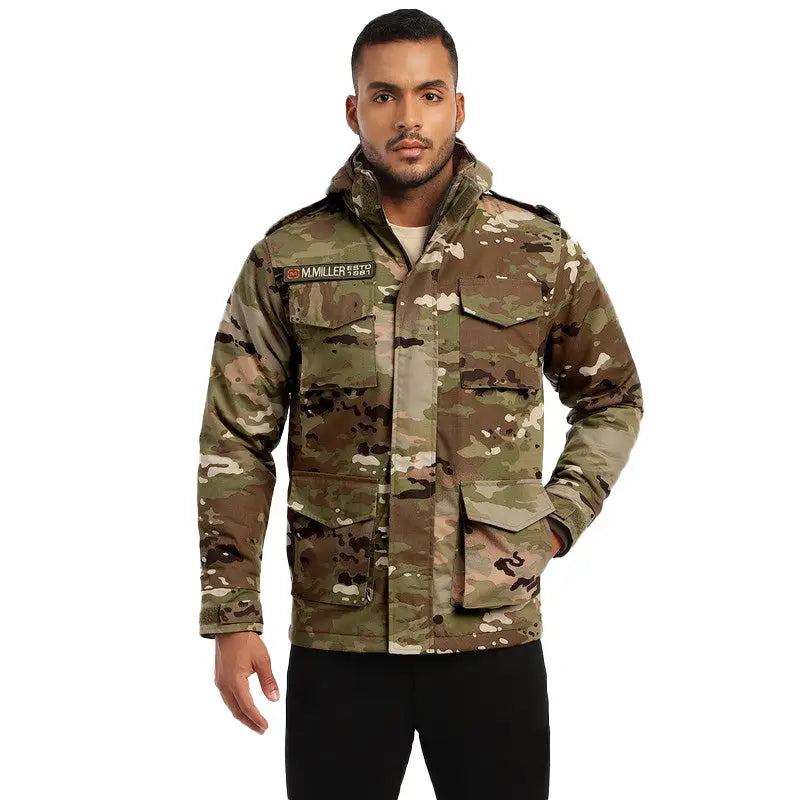 MountMiller Men’s M65 Ripstop WR Field Jacket - Multicolor / S - Jacket
