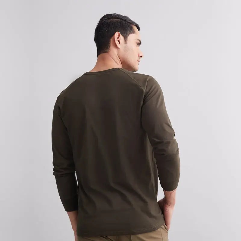 MountMiller Men’s Raglan Full Sleeves T-Shirt - T-shirt
