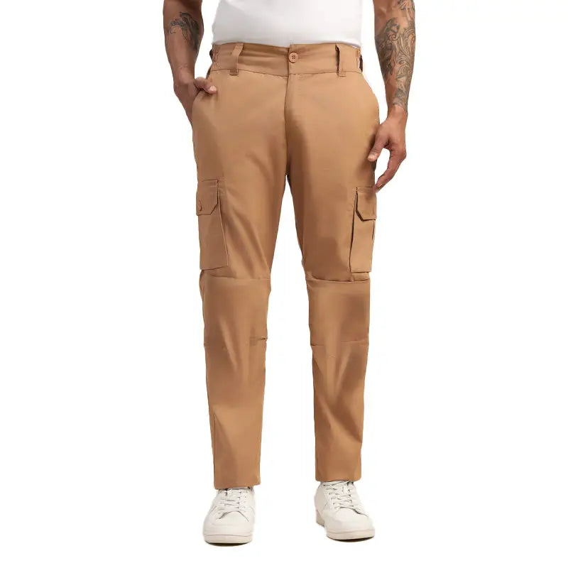 MountMiller Men’s Ripstop Tactical Pant - Khaki / 28 - Cargos and Pants