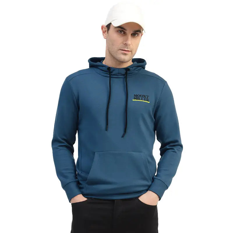 MountMiller Men’s Urban Hoodie - Azure Blue / S - Hoodie