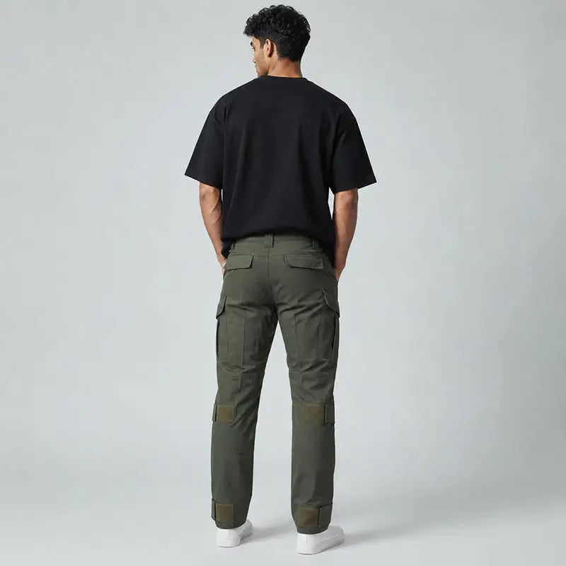 NLTW Men’s Tactical Cargo Pants | Multi Pocket Stretchable Outdoor Utility Trousers - Cargos and Pants