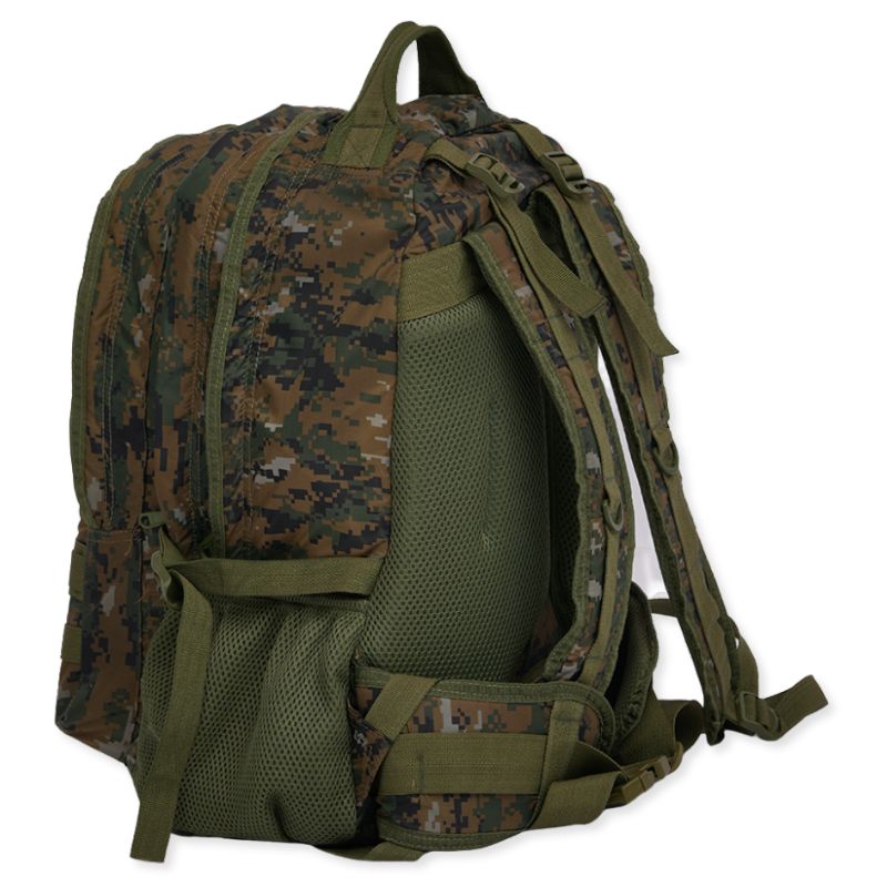 NLTW tactical 45-liter military-style backpack with MOLLE front panel, durable nylon construction, and adjustable straps.