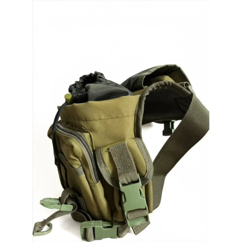 NLTW Unisex Tactical Utility Waist Bag |Multi Pocket Belt Pouch - Military Olive - Waist Packs