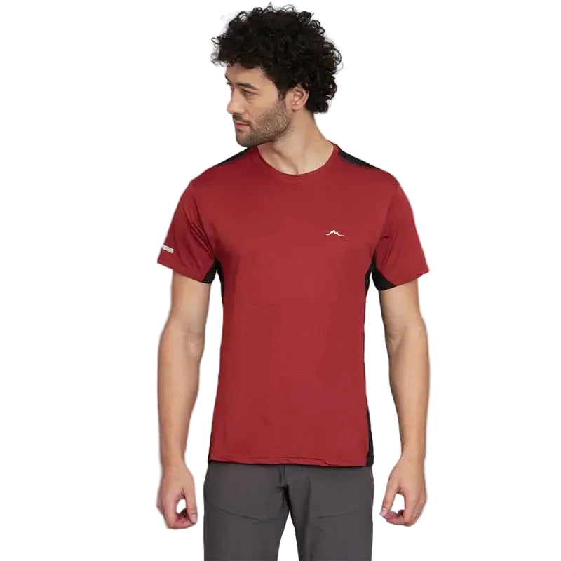 Reccy Men’s Athletic Outdoor Ultra light T-shirt - Canyon Red / S - T-shirt