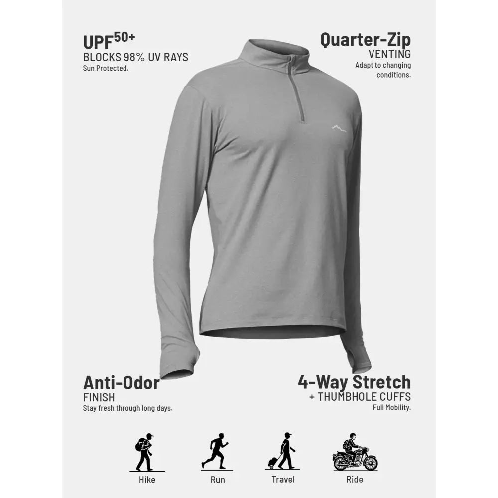 Reccy Mens QZip Flex Tee - T-shirt