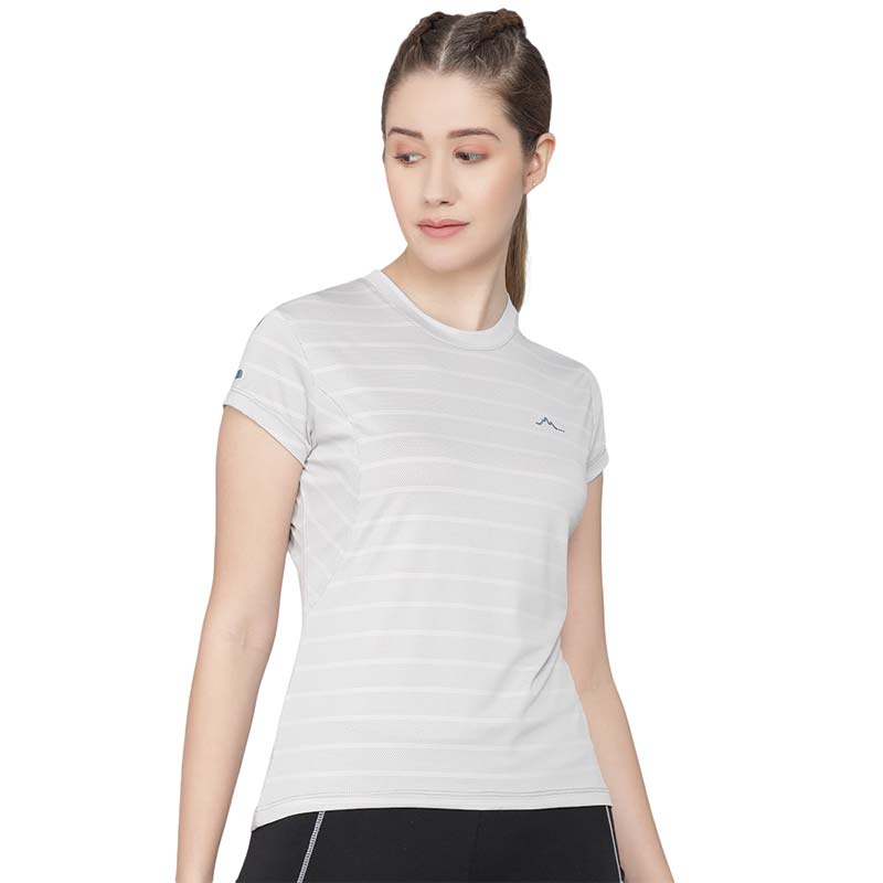 Reccy Women’s Crew Neck Training T-shirt - Silver / S - T-shirt