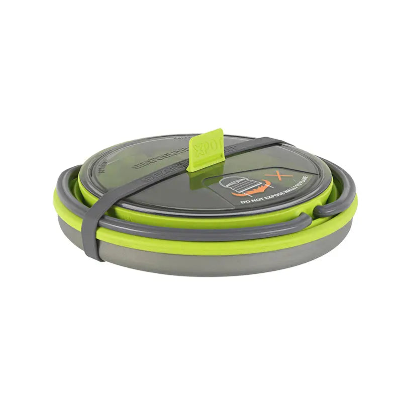 Sea to Summit Hiking flat-pack Kettle pot 1.3L BPA free - Lime / 1.3 Litres - Travel Essentials