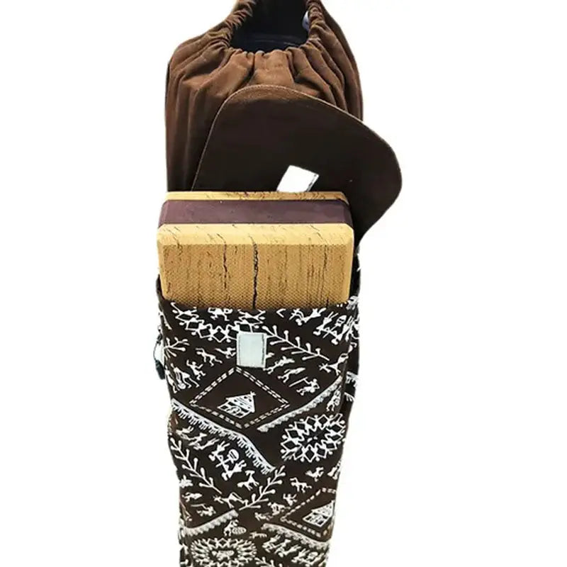 SkiD O2 Unisex Double Block Pocket Mat Yoga Bag