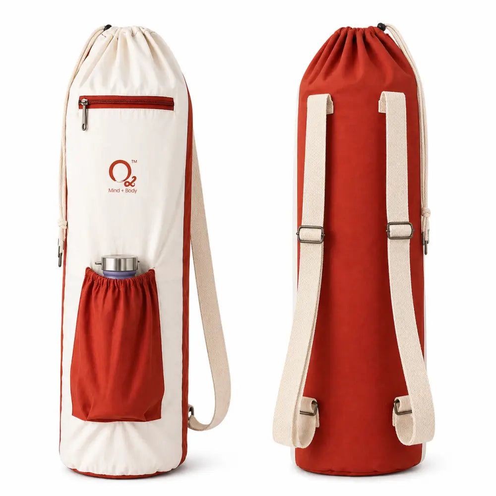 Skid O2 Unisex Yoga Mat Bag-2 Pockets - Yoga