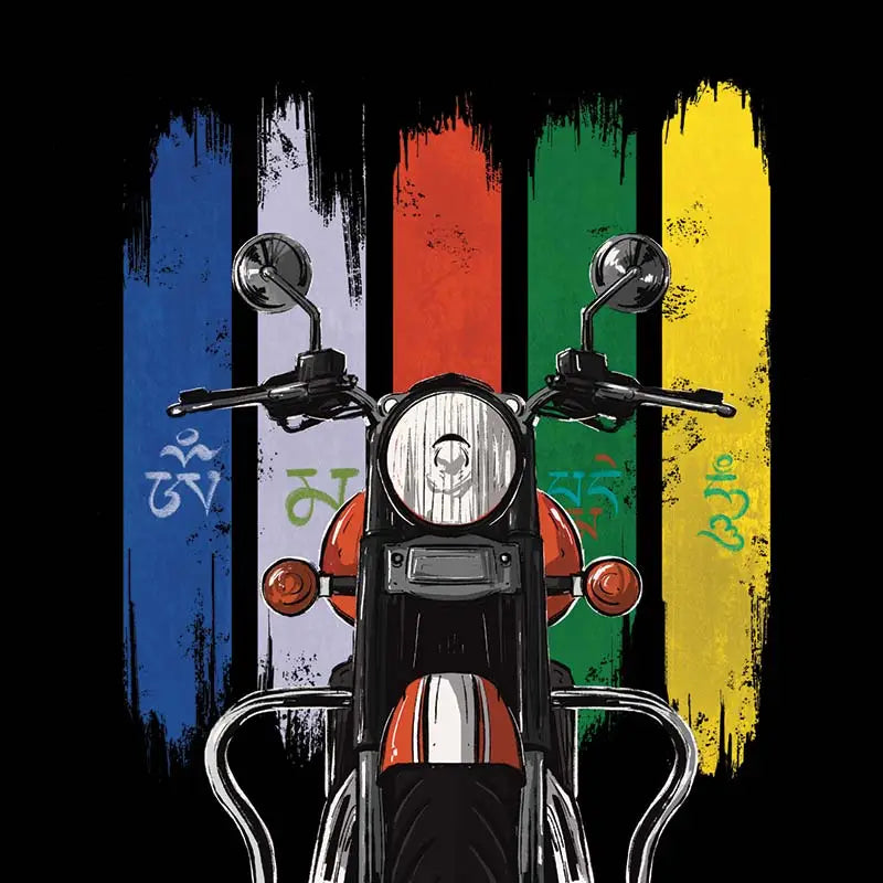 The Mahua Store Women’s Ride On Print T-shirt - T-shirt
