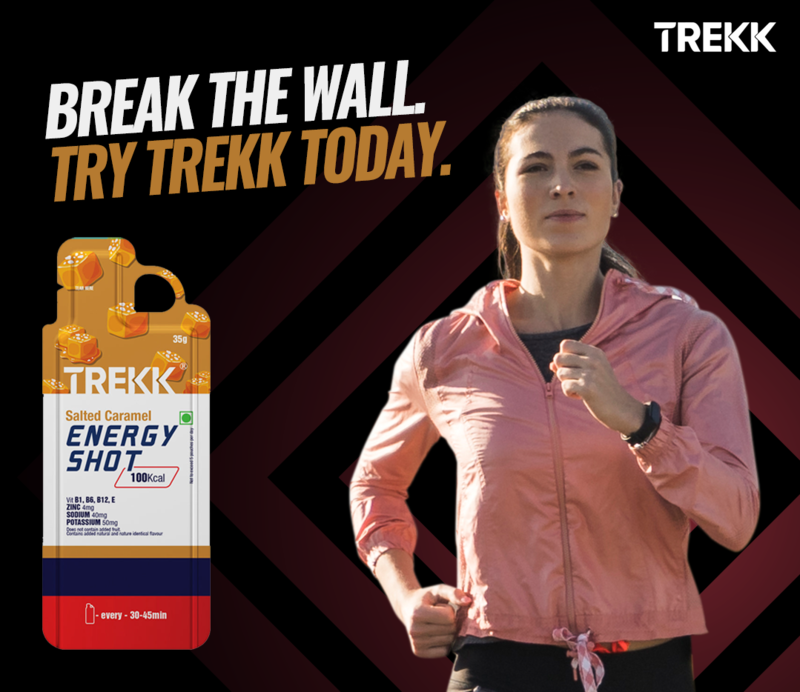 Trekk Nutrition Salted Caramel Energy Shot Gel 35g - Pack of 20 - Energy Gels