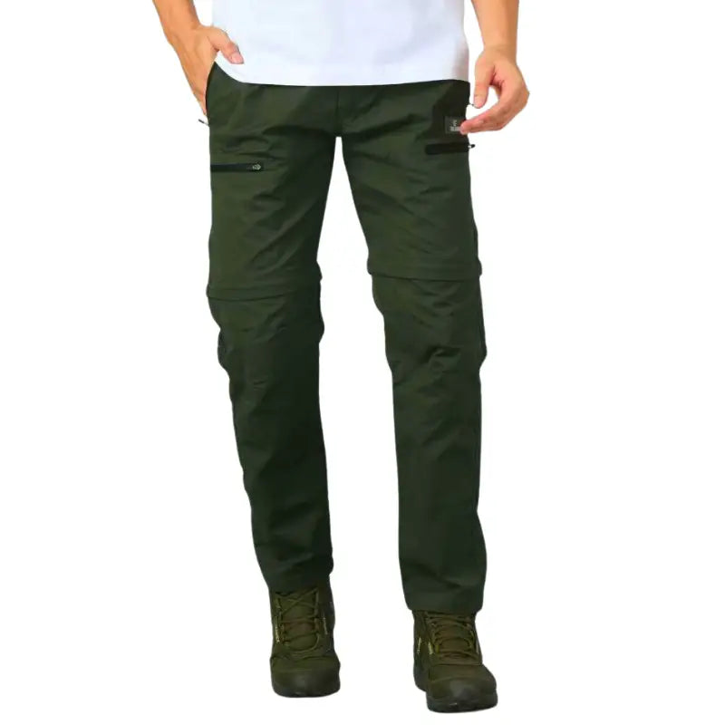 Trekmonk Men’s Loose Convertible Cargo Pants - Cargos and Pants