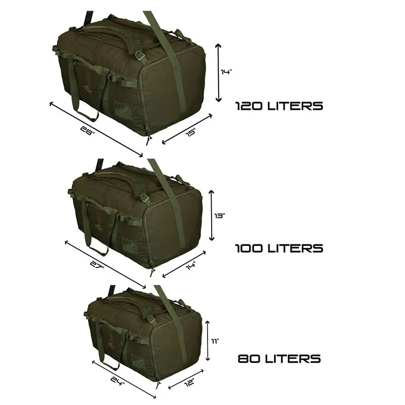 Tripole Basecamp Duffel Travel Bag-120 Litres - Rucksacks and Backpacks