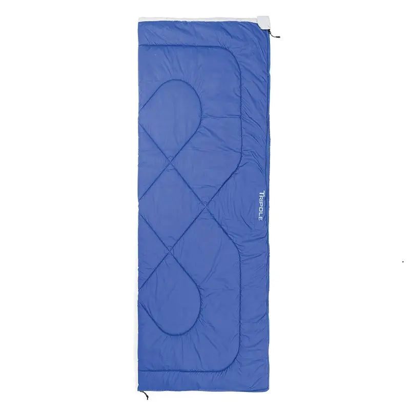 Tripole Camp Series Envelope (10 Degree Celsius) Sleeping Bag for Camping and Hiking - Royal Blue - Sleeping Bags