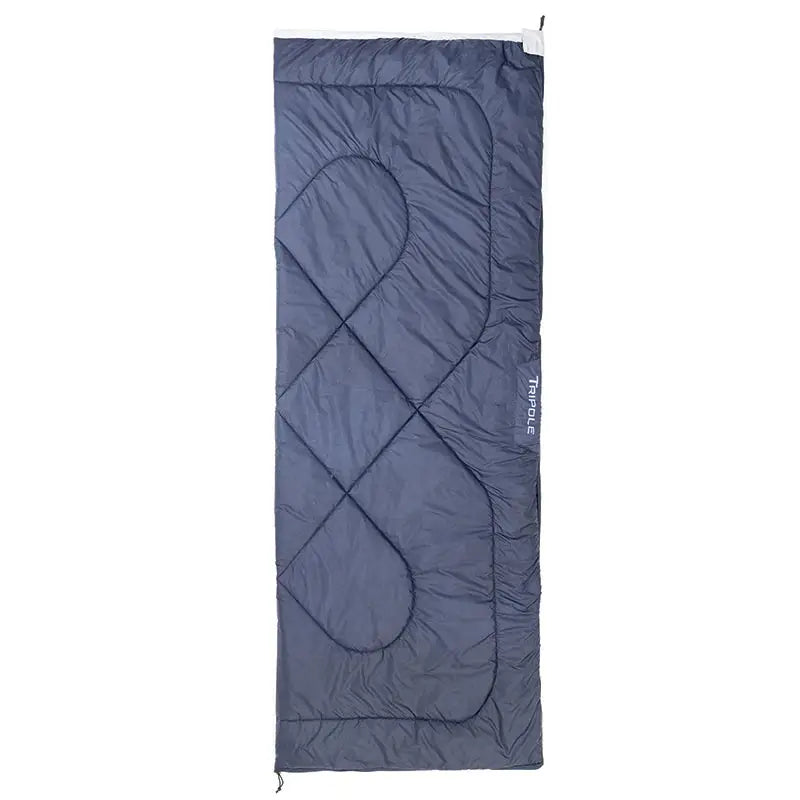 Tripole Camp Series Envelope (10 Degree Celsius) Sleeping Bag for Camping and Hiking - Navy - Sleeping Bags