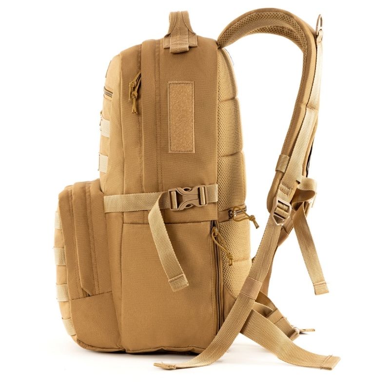 Tripole Captain 25 Litre Tactical Backpack with Molle Webbing and Carabineer - Rucksacks and Backpacks