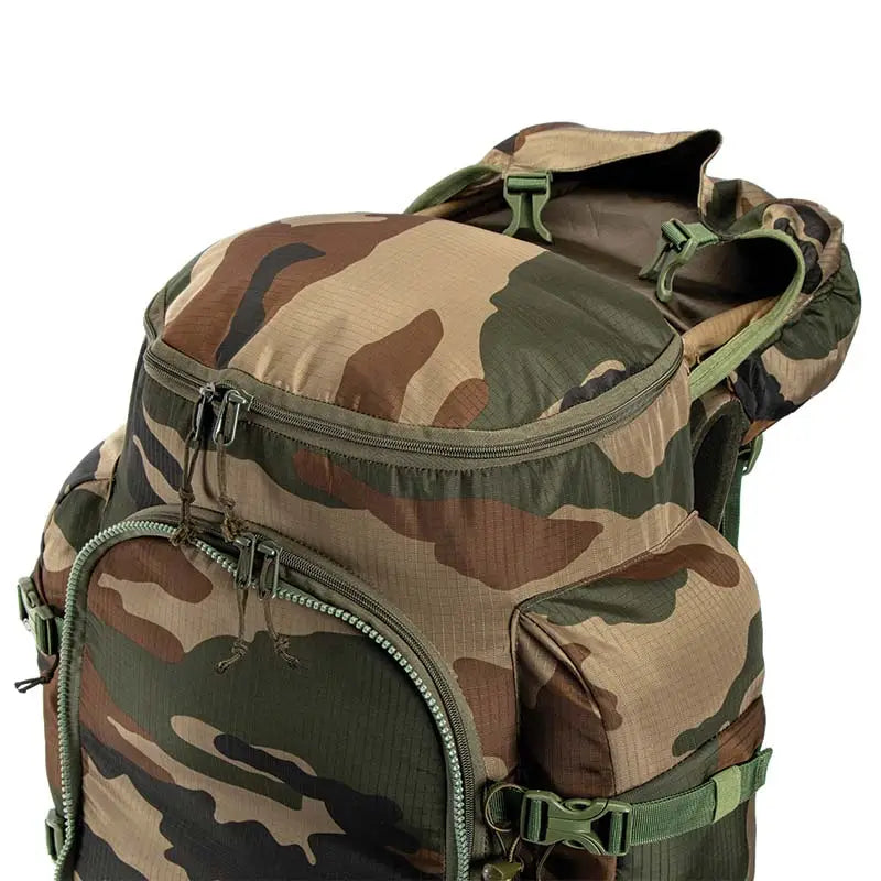 Tripole Colonel Pro Metal Frame Rucksack Front Opening with Detachable Bag and Cover-90 L - Rucksacks and Backpacks