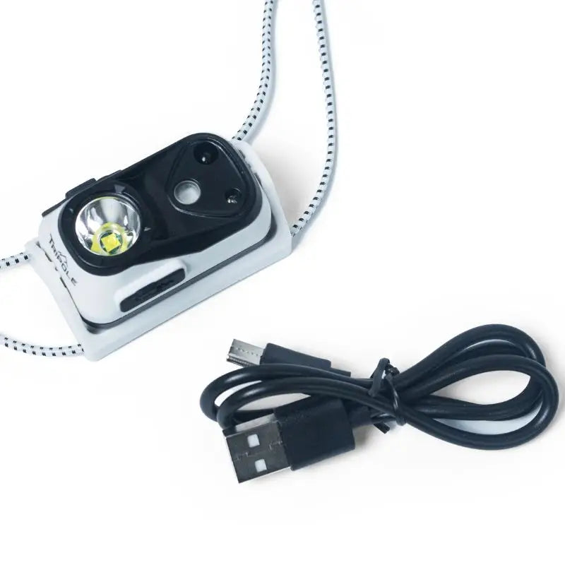 Tripole Lumos-R Head Torch and Head Lamp - White / One Size - Travel Essentials