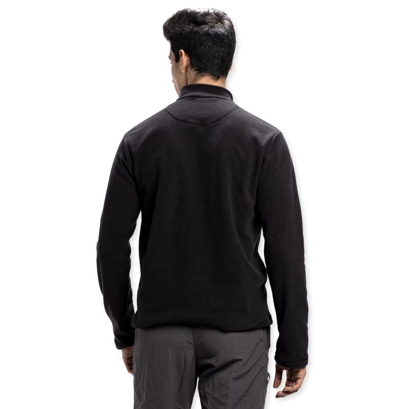 Tripole Men’s Anti-Pilling Fleece Winter Jacket and Windcheater- Black - Winter Jacket