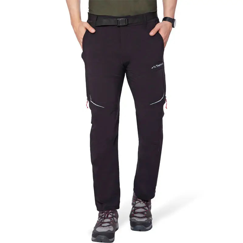 Tripole Men’s Trailblazer Trekking and Hiking Travelling Pants - Black / S - Cargos and Pants