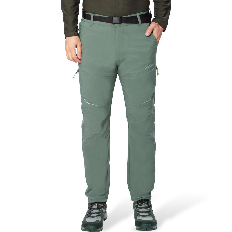 Tripole Men’s Trailblazer Trekking and Hiking Travelling Pants - Green / S - Cargos and Pants