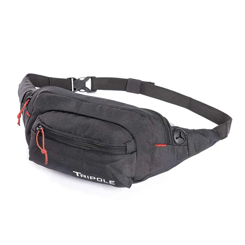 Tripole (Pack of 3) Ergo Waist Pack and Fanny Bag - Black - Waist Packs