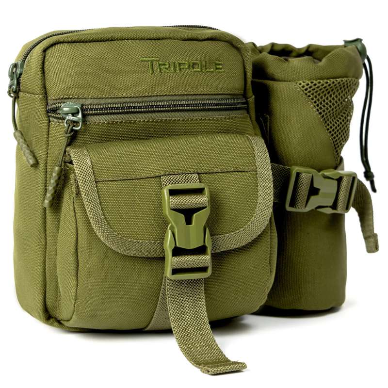 Tripole Ranger Multi-Utility Waist Pack with Detachable Bottle Holder Hiking Waist Bag & Sling- Pack of 2 - Waist Packs
