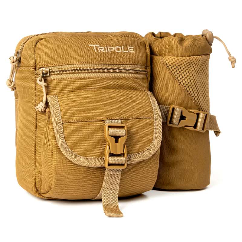 Tripole Ranger Multi-Utility Waist Pack with Detachable Bottle Holder Hiking Waist Bag & Sling- Pack of 2 - Waist Packs