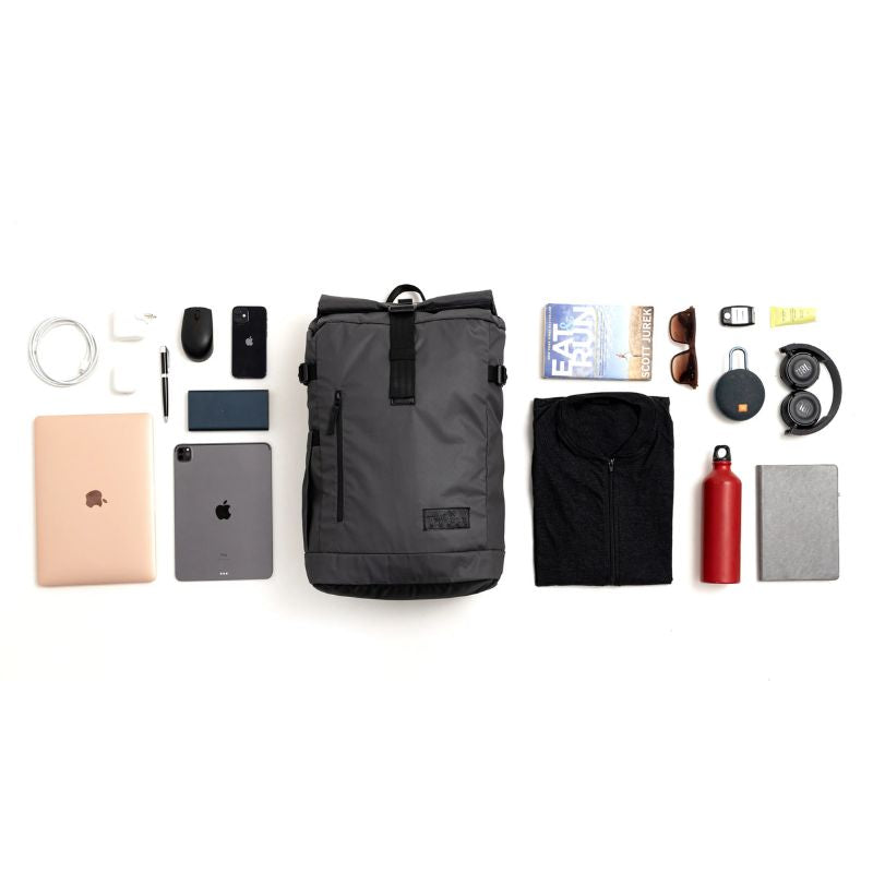 Tripole Unisex 35 Litres Tusker Roll Top Laptop Backpack - Rucksacks and Backpacks