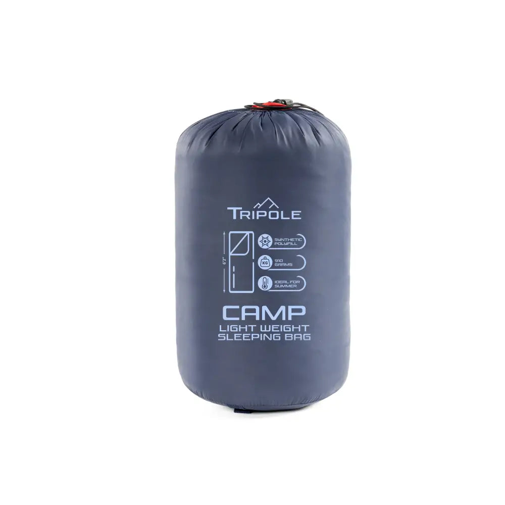 Tripole Unisex Camp Series Lightweight Sleeping Bag for Summer Camping and Hiking