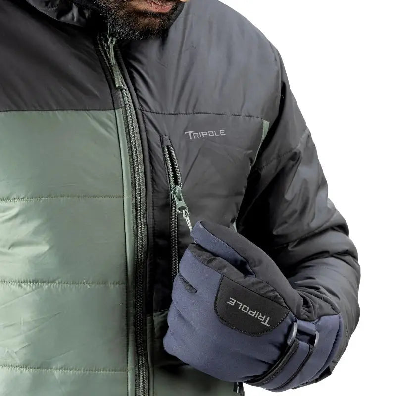 Tripole Unisex SummitGrip Winter Gloves for Snow & Trekking Comfort –10 Degree C Polar Fleece Lining - Gloves