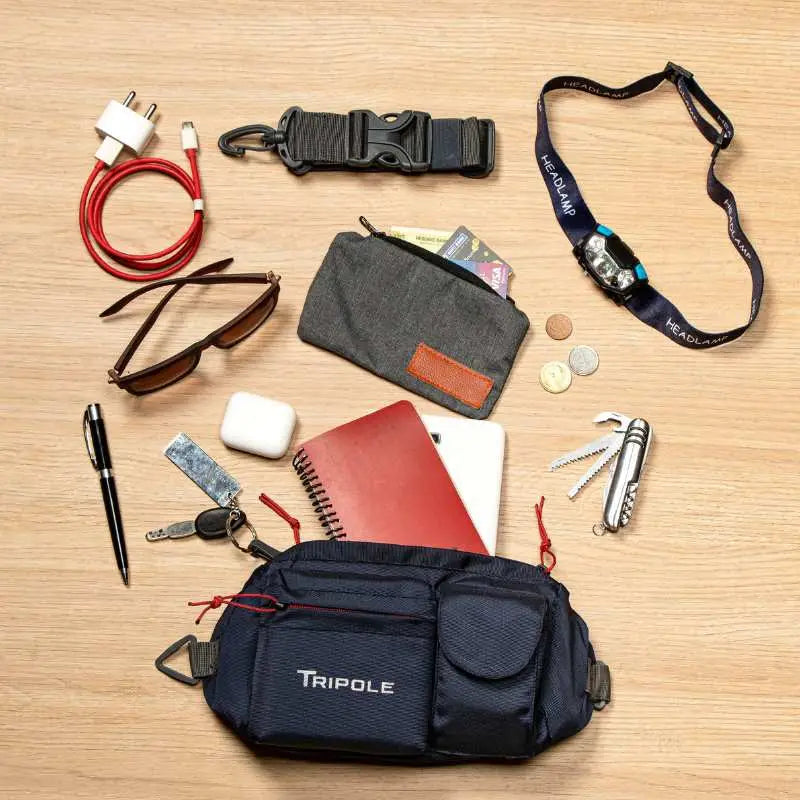 Tripole Waist Pack-Multi-Purpose Fanny Bag - Waist Packs
