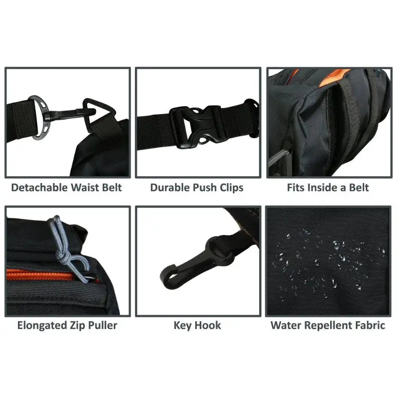 Tripole Waist Pack-Multi-Purpose Fanny Bag - Waist Packs