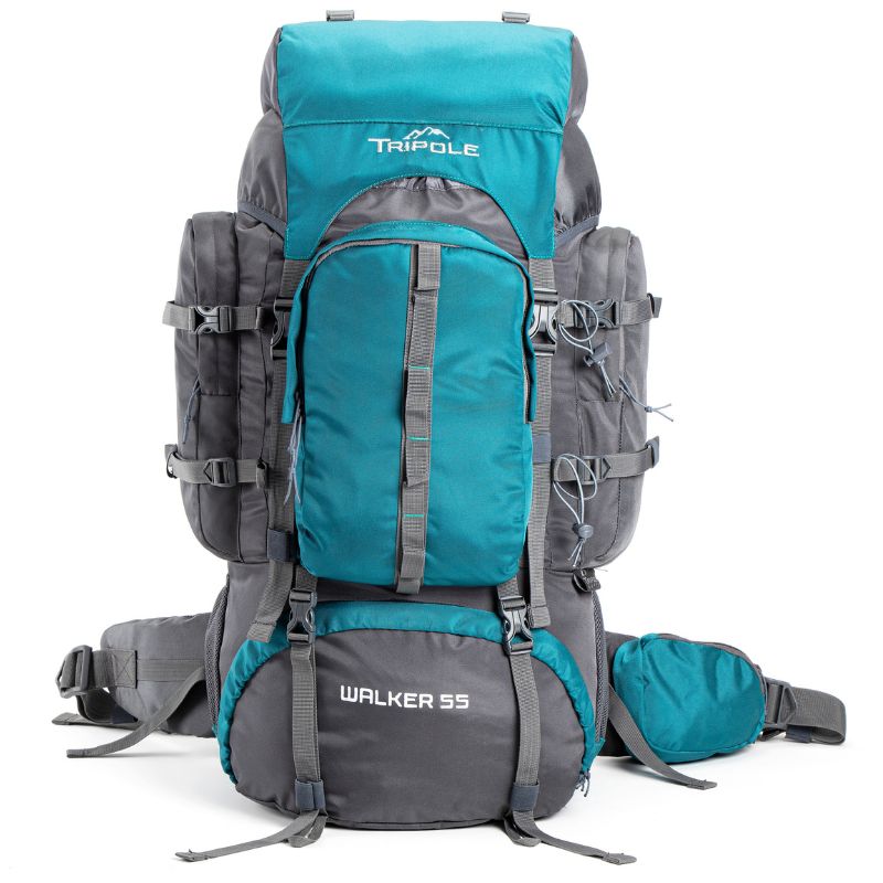 Tripole Walker 55 Litres Hikking and Trekking Backpack - Blue / 55 Litres - Rucksacks and Backpacks