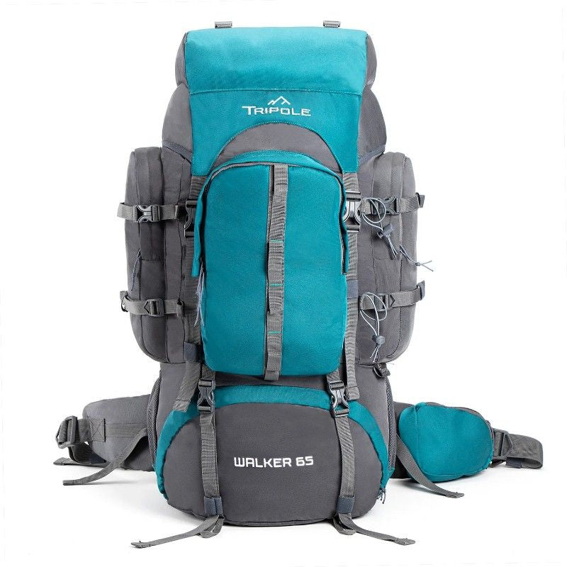 Tripole Walker 65 Litre Hikking and Trekking Backpack - Blue / 65 Litres - Rucksacks and Backpacks