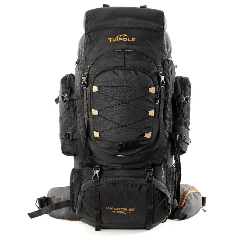 Tripole Walker Pro Rucksack for Trekking and Hiking- 80 Litres - Black / 80 Litres - Rucksacks and Backpacks
