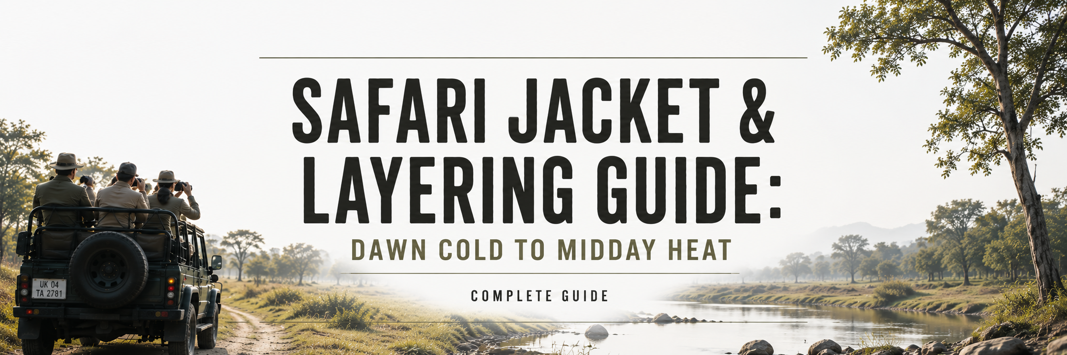 Safari Jacket & Layering Guide: Dawn Cold to Midday Heat 2026
