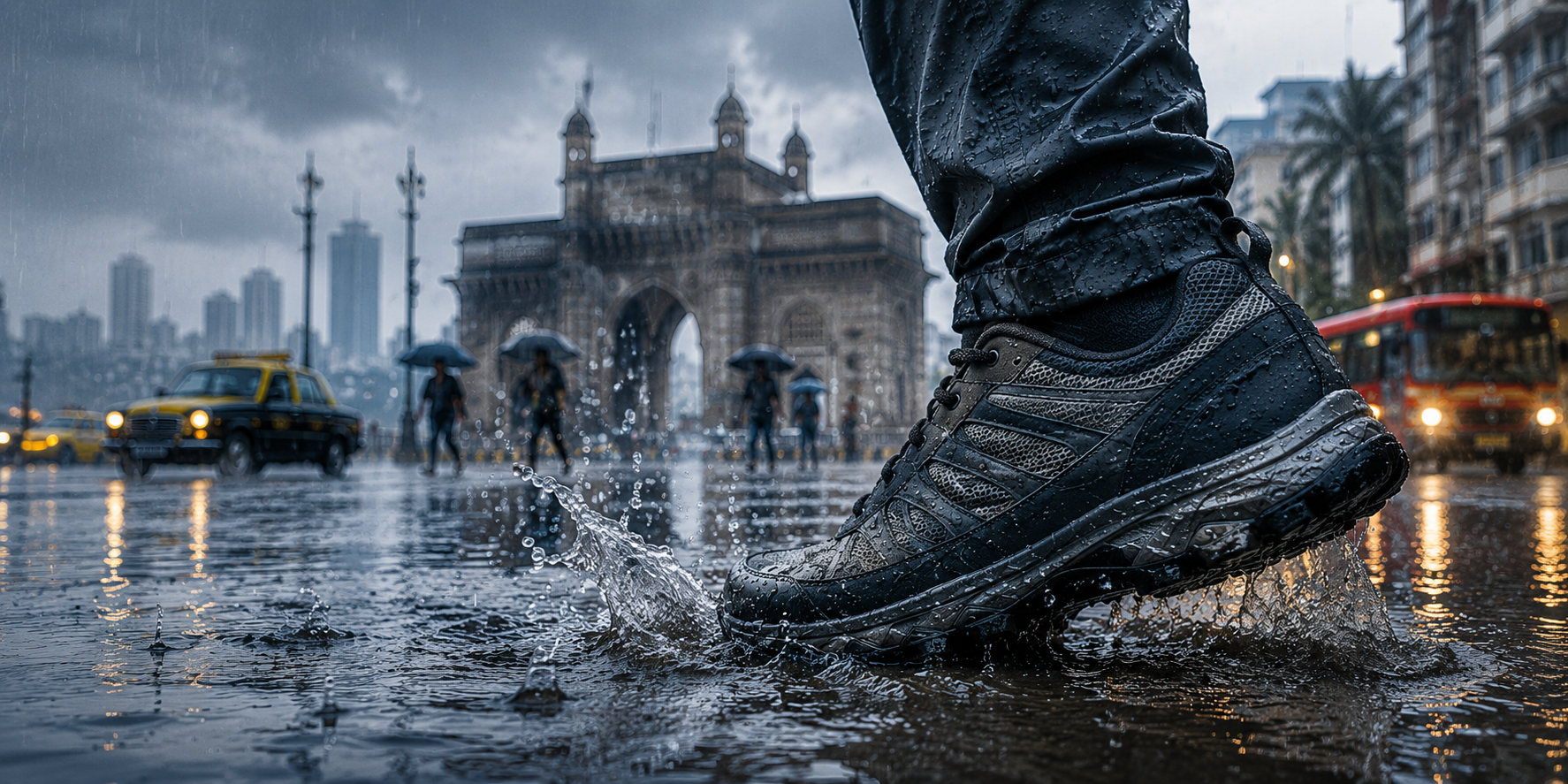 The Best Waterproof Shoes for the Mumbai Monsoon - Tested Against the City
