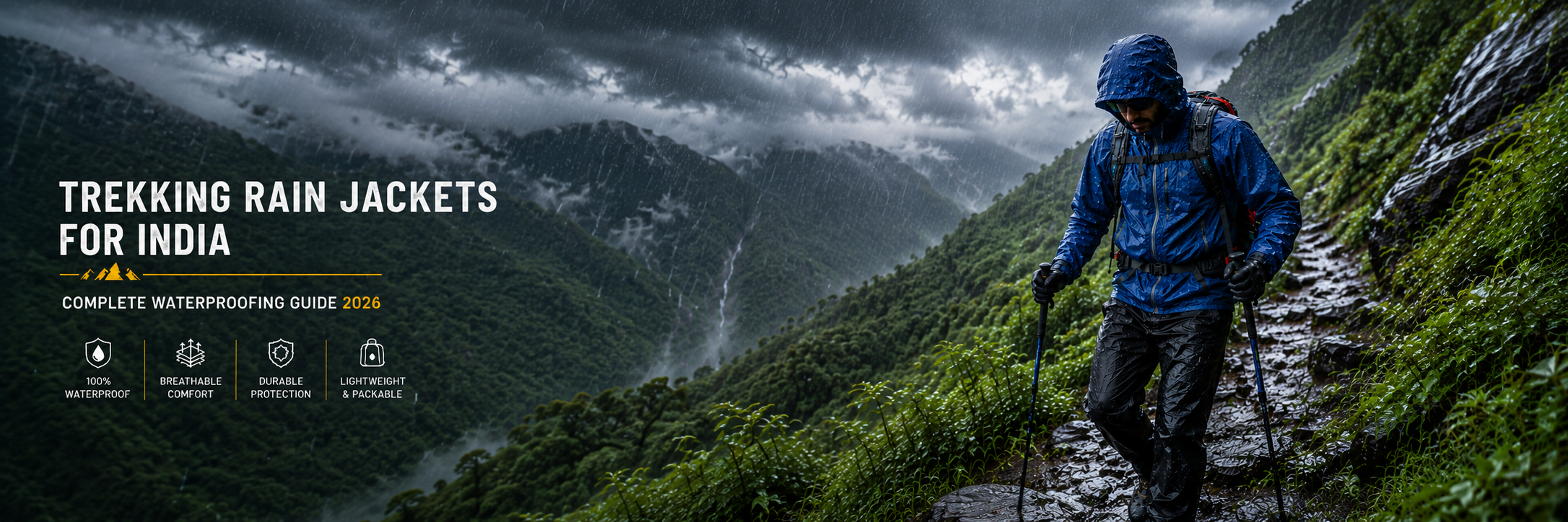 Trekking Rain Jackets for India: Complete Waterproofing Guide 2026