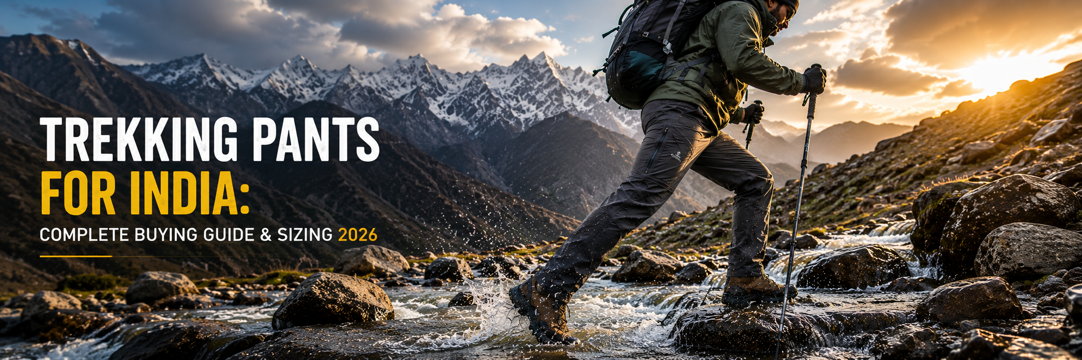Trekking Pants for India: Complete Buying Guide & Sizing 2026