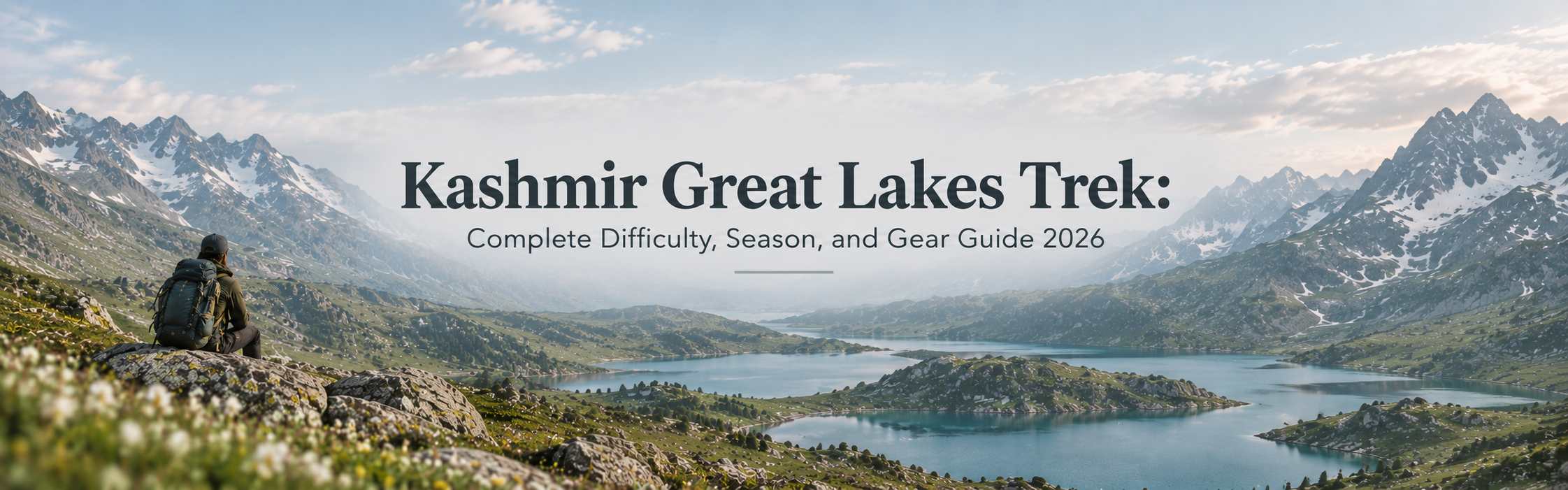 Kashmir Great Lakes Trek: Complete Difficulty, Season, and Gear Guide 2026