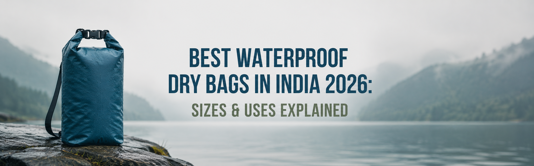 Best Waterproof Dry Bags in India 2026: Sizes & Uses Explained